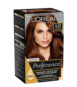 L'oreal Preference краска для волос 5.25 антигуа каштановый перламутровый