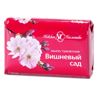 Невская Косметика туалетное мыло вишневый сад 90г
