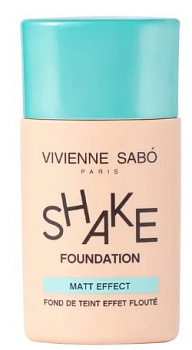 Vivienne Sabo тональный крем матирующий shakefoundation matt  тон 01