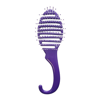 Расчёска вентиляционная с крючком Lei 160, фиолетовая