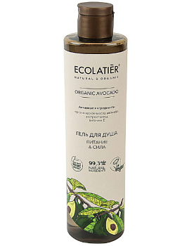Ecolatier green гель для душа питание сила серия organic avocado 350 мл