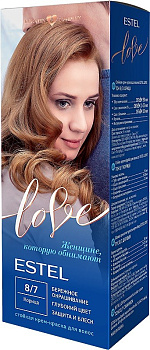 Estel love крем краска 8/7 Корица