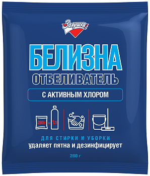 Золушка белизна отбеливатель с активным хлором 280 г