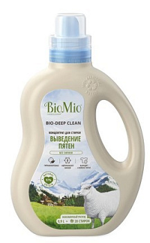 BioMio bio laundry gel 2 in1 гель и пятновыводитель для стирки белья 900 мл