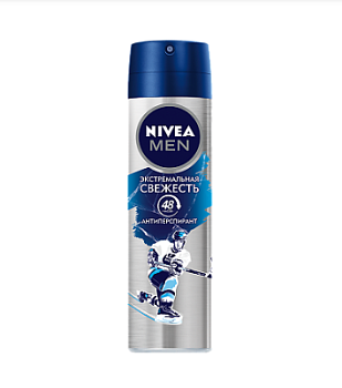 Nivea антиперспирант спрей Экстремальная свежесть Men 150мл