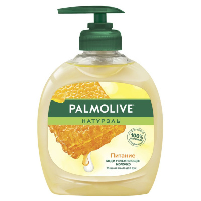 Palmolive жидкое мыло молоко и мёд 300 мл Уценка
