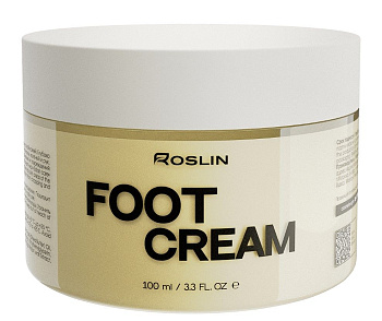 Roslin крем воск для ног салонный уход с маслом кокоса 100 мл