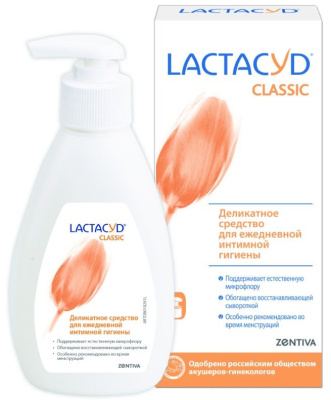 Lactacyd средство для интимной гигиены ежедневное 200 мл Уценка