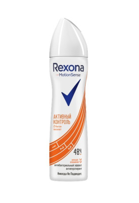Rexona антиперспирант-дезодорант спрей Активный контроль  Антибактериальный эффект 150мл