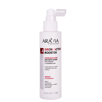 Aravia Professional Спрей-активатор для роста волос укрепляющий и тонизирующий Grow Active Booster 150 мл