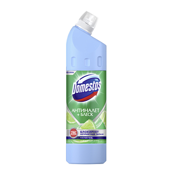 Domestos универсальное чистящее средство гель освежающий цитрус антиналет блеск 750 мл