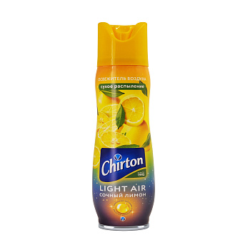 Chirton light air освежитель воздуха сочный лимон 300 мл