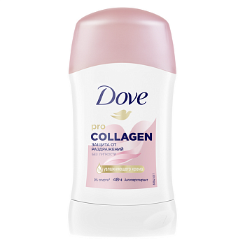 Dove део стик pro collagen 40 мл