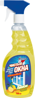 Золушка чистые окна лимон с триггером 750 мл