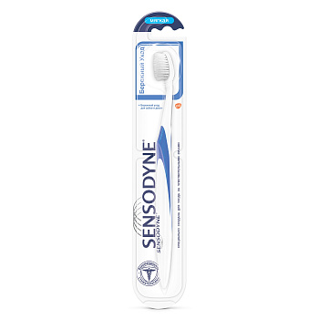 Sensodyne Сенсодин Бережный Уход, зубная щетка для чувствительных зубов, мягкая Уценка