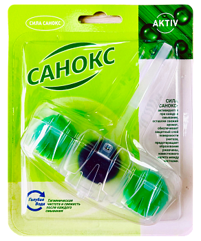 Санокс освежитель блистер wc color fresh классический 40г