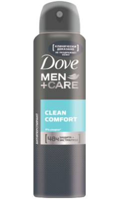Dove Men антиперспирант-дезодорант спрей Экстразащита и уход 150мл