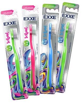 EXXE Baby зубнаящетка детская school 6-12 лет мягкая 1 шт