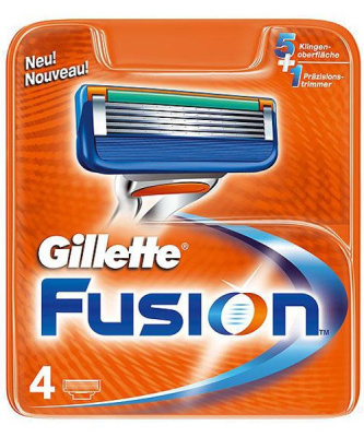 Сменные кассеты для бритья GILLETTE (4шт)