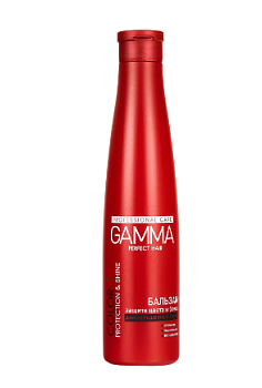 Свобода бальзам gamma perfect hair защита цвета и блеска для окрашенных волос 350мл