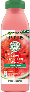 Fructis шампунь SuperFood арбуз 350мл