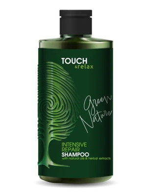 TOUCH&Relax шампунь для волос интенсивное восстановление green 320 мл