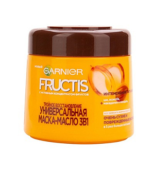 Fructis маска-масло тройное питание 300мл