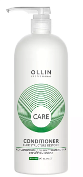 OLLIN CARE кондиционер для восстановления структуры волос 1000мл