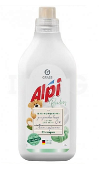 Концентрированное жидкое средство для стирки 'ALPI sensetive gel' (флакон 1л)