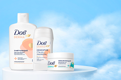 Уход за телом с брендом Дав