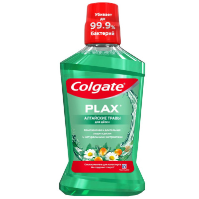 Colgate алтайские травы для десен ополаскиватель для полости рта 500 мл Уценка