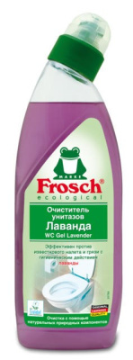 Frosch очиститель унитазов Лаванда, 0,75 л.