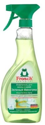 Frosch очиститель для ванны и душа зеленый виноград 0,5 л