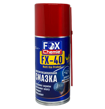 Fox Chemie многофункциональная смазка fx-40 с ароматом банана 210 мл
