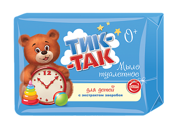 Тик-Так мыло детское 0+ для чувствительной кожи 150 г