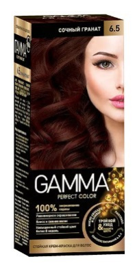 Gamma Perfect Color стойкая крем-краска тон 6.5 Cочный гранат
