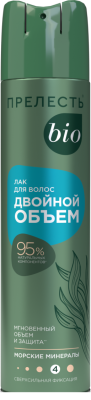 Прелесть био лак для волос морские минералы сверхсильнная фиксация 250 мл