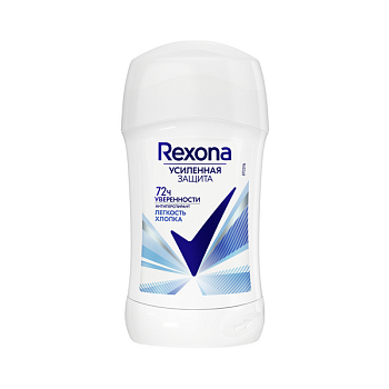 Rexona део стик легкость хлопка 40 мл