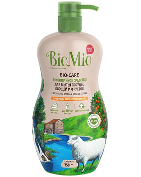 BioMio средство для мытья посуды Bio-Care мандарин 750мл