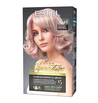 Estel крем-гель краска для волос Color Signature Сияние сакуры 10/65
