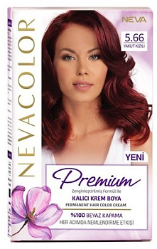 Nevacolor PRЕMIUM стойкая крем краска для волос 6.0 DARK BLONDE тёмный блонд