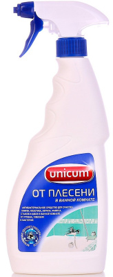 Unicum средство для удаления плесени и  грибка для ванной комнаты и туалета 500мл