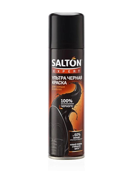 Salton Expert краска для замши черный Ультра черная 200мл