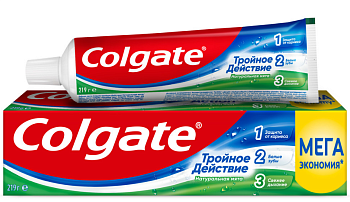 COLGATE зубная паста тройное действие 150мл