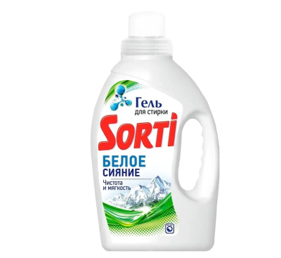 Sorti гель для стирки белое сияние 1200 мл