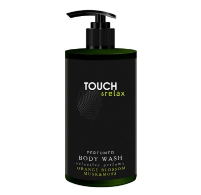 TOUCH&Relax парфюмированный гель для душа флердоранж мускус и мох 450 мл