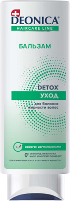 Deonica бальзам для волос detox уход 250 мл Уценка