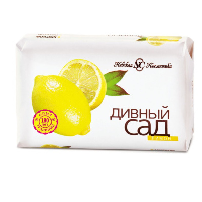 Невская Косметика туалетное мыло дивный сад лимон 90г