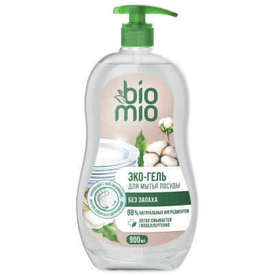 BioMio средство для мытья посуды без запаха 900 мл