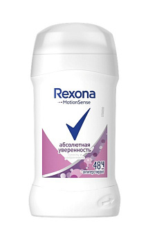 Rexona антиперспирант-дезодорант-карандаш Абсолютная уверенность 40мл